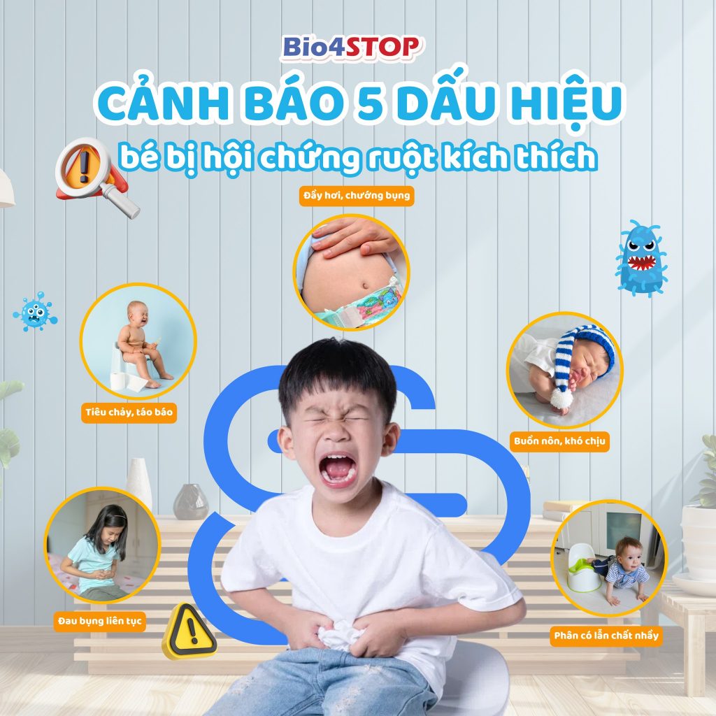 cảnh báo 5 dấu hiệu trẻ bị hội chứng ruột kích thích