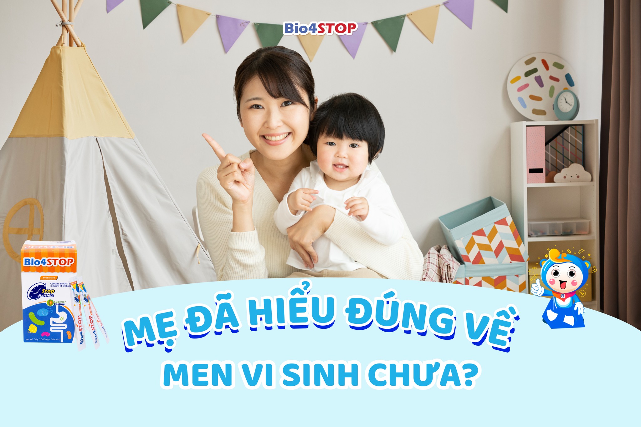 Mẹ Hiểu Đúng Về Men Vi Sinh Chưa