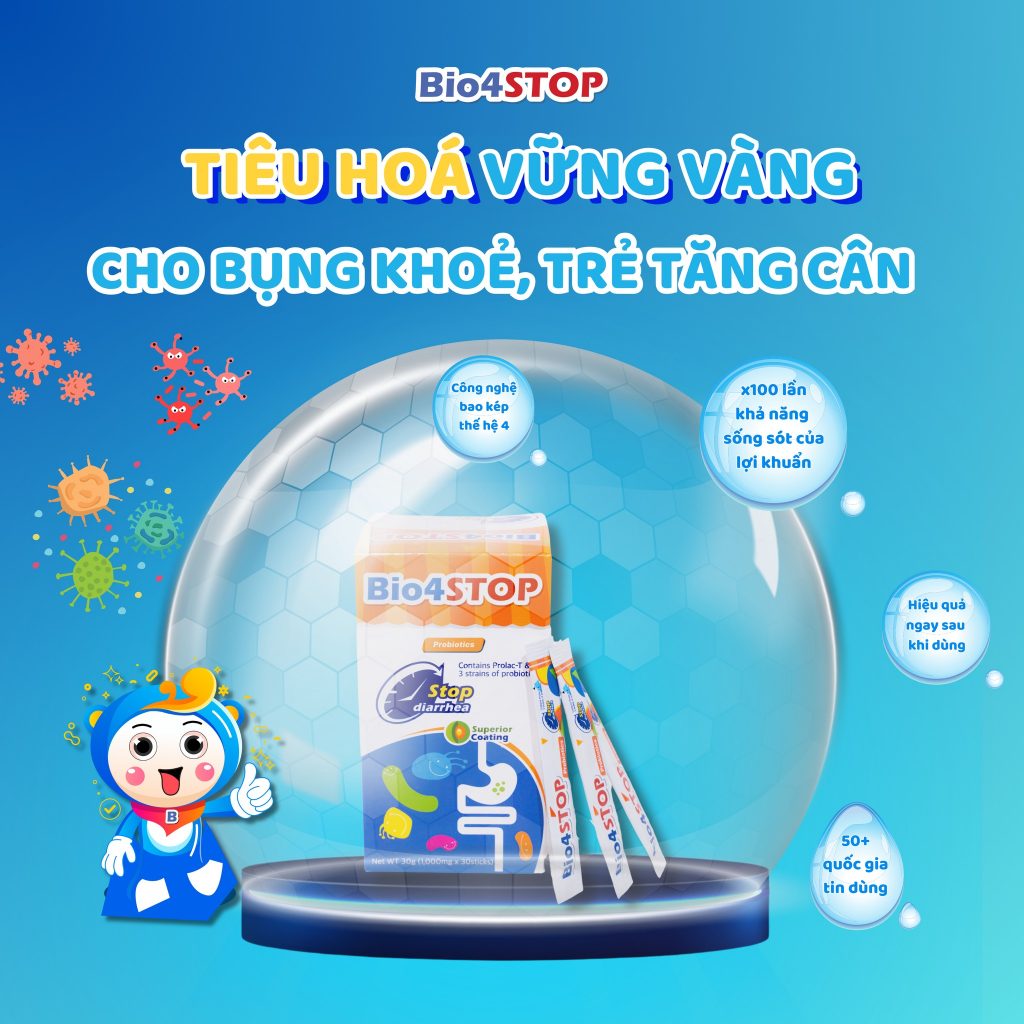 Bio4stop tiêu hóa vững vàng