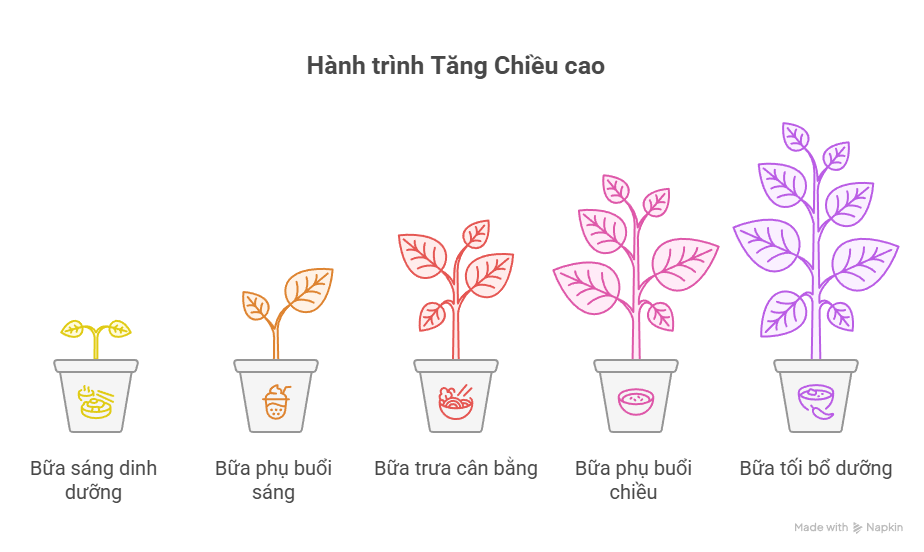 Gợi ý Thực đơn Tăng Chiều Cao Trong 1 Tuần đủ Dinh Dưỡng - Visual Selection