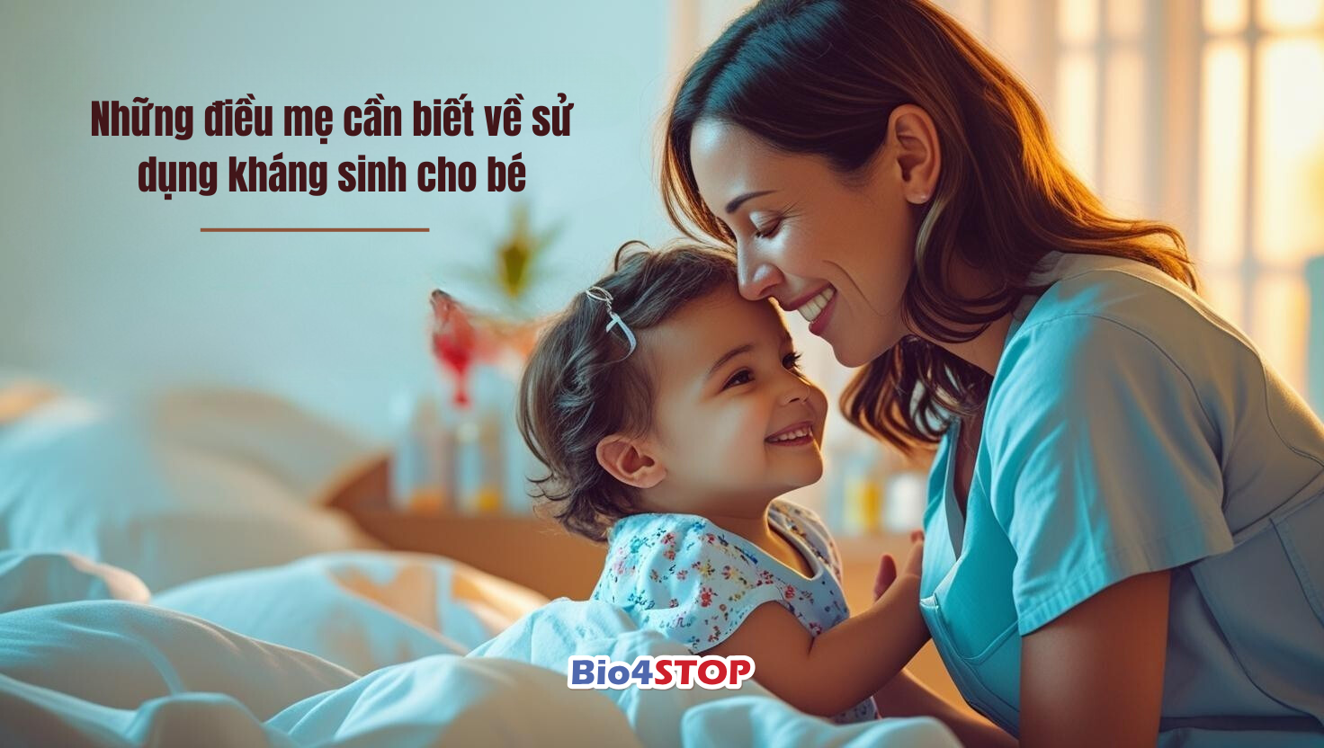 Những lưu ý quan trọng khi dùng kháng sinh cho trẻ em