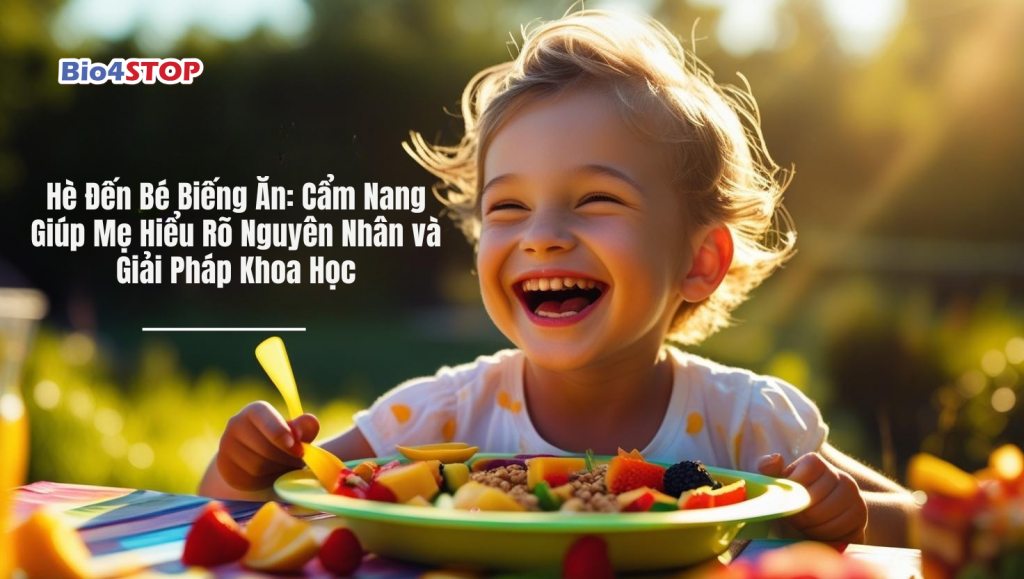 Hè Đến Bé Biếng Ăn: Cẩm Nang Giúp Mẹ Hiểu Rõ Nguyên Nhân và Giải Pháp Khoa Học