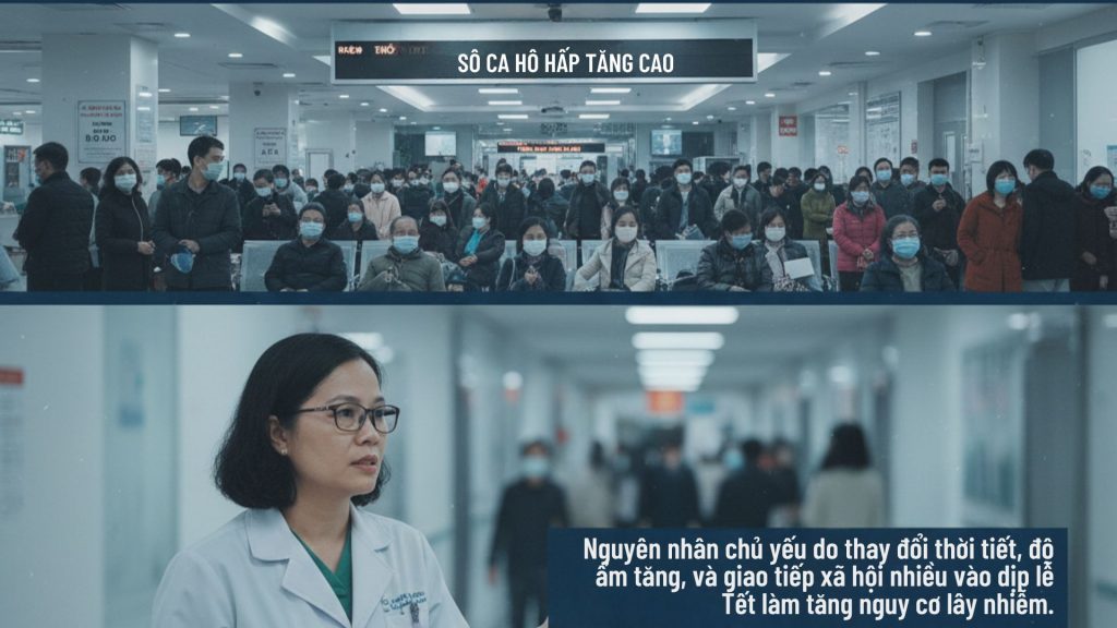 Nguyên Nhân Chủ Yếu Do Thay đổi Thời Tiết, độ ẩm Tăng, Và Giao Tiếp Xã Hội Nhiều Vào Dịp Lễ Tết Làm Tăng Nguy Cơ Lây Nhiễm.