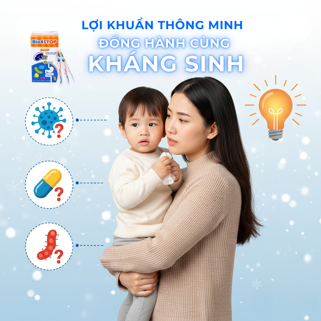 Tiêu Chảy Mùa Lạnh: Do Virus Hay Do Kháng Sinh? 3 Lầm Tưởng Nguy Hiểm
