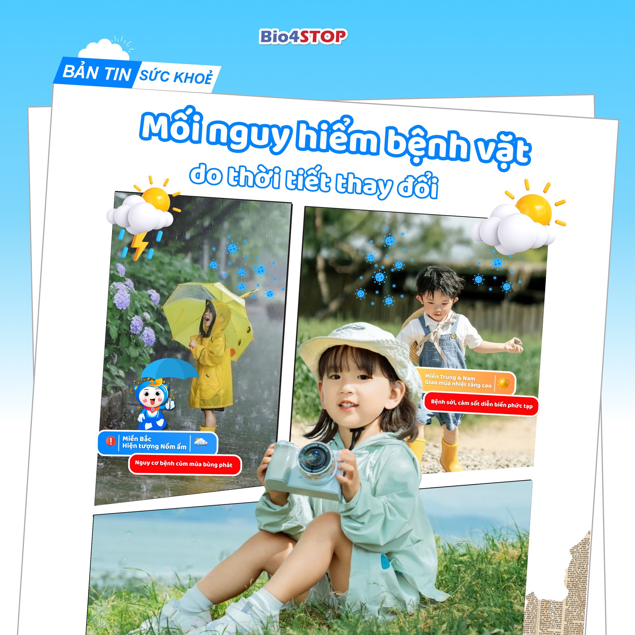 Hướng Dẫn Chăm Sóc Hệ Tiêu Hóa Cho Trẻ Trong Giao Mùa