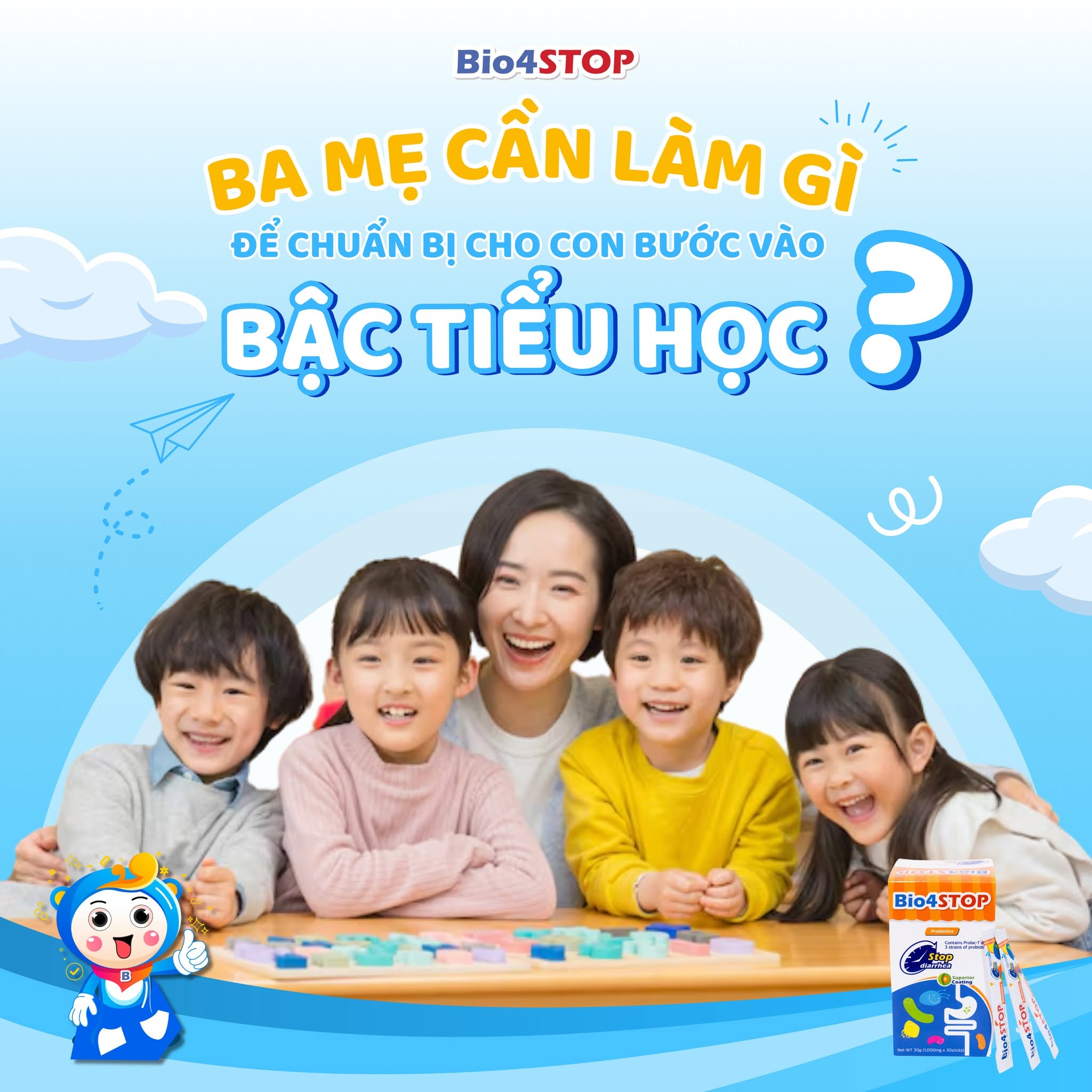 Trẻ Sắp Vào Năm Học Mới: Tại Sao Đây Là Thời Điểm Quan Trọng Nhất Để Củng Cố Hệ Vi Sinh Đường Ruột?