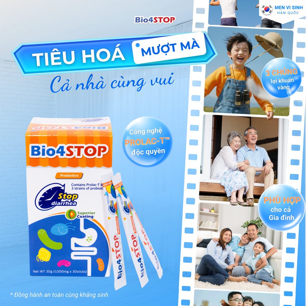 Bio4STOP — Hỗ Trợ Hệ Tiêu Hóa Chủ Động Trước Và Trong Mỗi Chuyến Đi