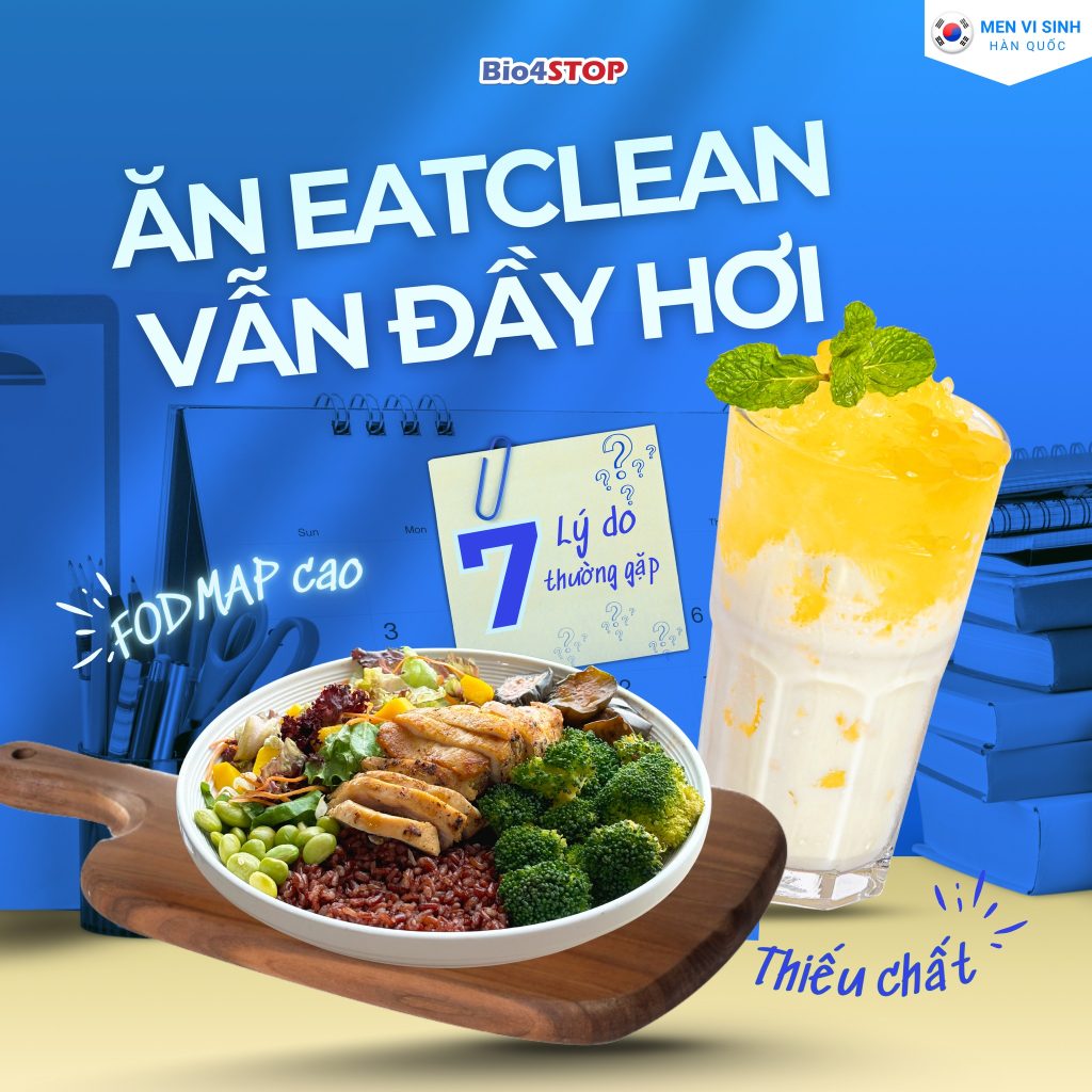 Thay đổi thực đơn đột ngột — thiếu chất xơ và prebiotic